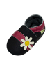 Sayoyo Baby Krabbelschuhe aus Leder, weiche Lauflernschuhe mit rutschfester Sohle 