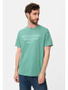 Camel Active T-Shirt mit reflektierenden Details in Lagunengrün