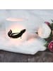 Mr. & Mrs. Panda Kerzenhalter Stinktier Yoga ohne Spruch in Transparent