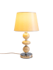näve Tischleuchte "ARAGA" in beige - (L)20 cm x (B)20 cm x (H)36 cm