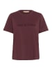 CULTURE T-shirt CUnoga Relaxed fit in Decadent Chocolate