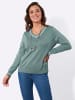 WITT WEIDEN V-Pullover in jade