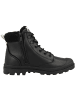 Palladium Schnürboots Pampa Hi Snow Warm in schwarz