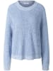 PETER HAHN Strickpullover Cotton in blau