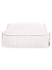 Beliani Bodenkissen ALLOZAI in Beige - (W) 55 x (H) 20 x (L) 55 cm