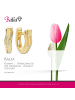 BALIA Gold 333 Damen Creolen Line Ohrringschmuck ca. 1,4cm