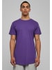 Urban Classics Lange T-Shirts in ultraviolet