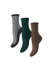 Pieces Socken in Black