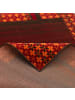 Pergamon Designer Teppich Samba Modern Bordüre in Rot Orange