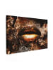 MuchoWow Leinwand bilder Luxus Lippen (BxH)