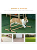 Pawhut Hunde Agility Set Orange Kunststoff