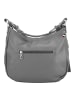 Florence Florence Schultertasche, Shopper Leder grau ca. 30cm