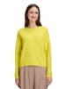 BETTY & CO Strickpullover mit Rundhalsausschnitt in Neon Yellow