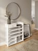 KADIMA DESIGN Design Schuhregal 75 x 92,5 x 24 cm Flurregal , Hohes Standregal