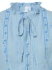 Y.A.S Bluse YASCina in hellblau blau
