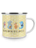 Mr. & Mrs. Panda Kaffeebecher Big Einheit mit Spruch in Gelb Pastell
