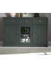 Furn.Design Sideboard grün Landhaus 130 x 86 cm, Kommode mit viel Stauaum