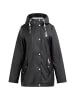 myMo Damen Regenjacke in Schwarz
