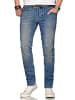 Alessandro Salvarini Jeans A. Salvarini Herren Jeans Blau Multi AS080-AS086 in Mittelblau