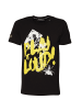 Roberto Geissini Play It Loud T-Shirt Schwarz Gelb