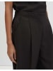 someday. Weite Leinenhose Cisilia in Dark Truffle