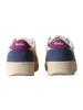 Gola Grandslam Trident Leder-Sneakers Weiß