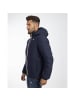 K-Way Jacke in AKZ-Blau/Gelb