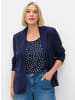 sheego Blazer in tiefblau