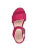 Tamaris COMFORT Sandalette in FUXIA NUBUC