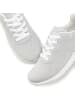 LASCANA Sneaker in hellgrau/weiß
