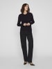 Vila Strickpullover in Black