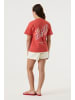 Garcia Kurzarm T-Shirt Teenager mit Rückenprint in baked apple