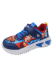 Geox Sneaker Assister Superman Blinki in Blau