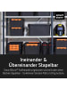 SmartStore 3er-Set Aufbewahrungsbox Pro Schwarz 14L