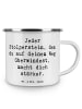 Mr. & Mrs. Panda Emaille Becher Spruch Stolpersteine im Alltag m... in Weiß