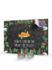 Mr. & Mrs. Panda Adventskalender Fuchs Sterne mit Spruch in Kreidetafel