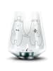 Mr. & Mrs. Panda Windlicht Glas Bär Heirat ohne Spruch in Transparent