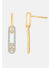 Diamant Exquis Ohrringe aus 585 Gelbgold