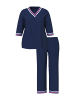 Ulla Popken Pyjama in nachtblau