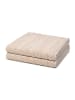 Ross 2 X Duschtuch im Set Sensual Skin Zopf in Natur
