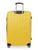 Hauptstadtkoffer Spree - Großer Koffer erweiterbar XL Trolley Aufgabegepäck, TSA, in Gelb