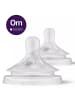Philips Avent Trinksauger 2er Pack Natural Response - Silikon in weiss