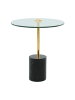 Kayoom Beistelltisch Rosario 500 in Gold / Schwarz