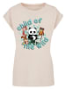 F4NT4STIC T-Shirt Heroes of Childhood Tao Tao Child Of The Wild in Whitesand