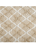 Beliani Kurzflor AKBEZ in Beige/Weiß - (W) 50 x (H) 1 x (L) 80 cm