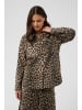 Kaffe Jeanshemd KAjessica Loose fit in Black/Brown Leopard