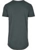 Urban Classics Urban Classics Herren Shaped Long Tee in bottlegreen
