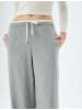KOTON Hose in Grau Gestreift