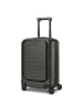 Police London 4 Rollen Kabinentrolley 55 cm Laptopfach mit Dehnfalte cool olive