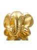 Mauro Ferretti Set mit 3 goldenen Elefanten aus Kunstharz, Ø 15,5 x 20,5 cm